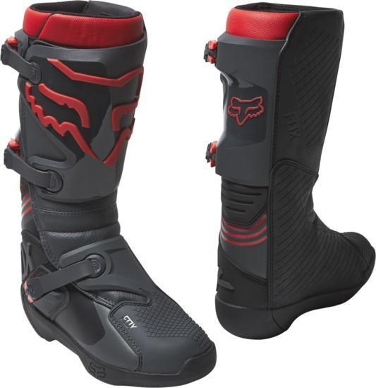 Мотоботы Fox Comp Boot Black Red