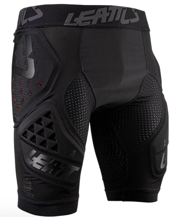 Шорты защитные Leatt 3DF 3.0 Impact Shorts Black 