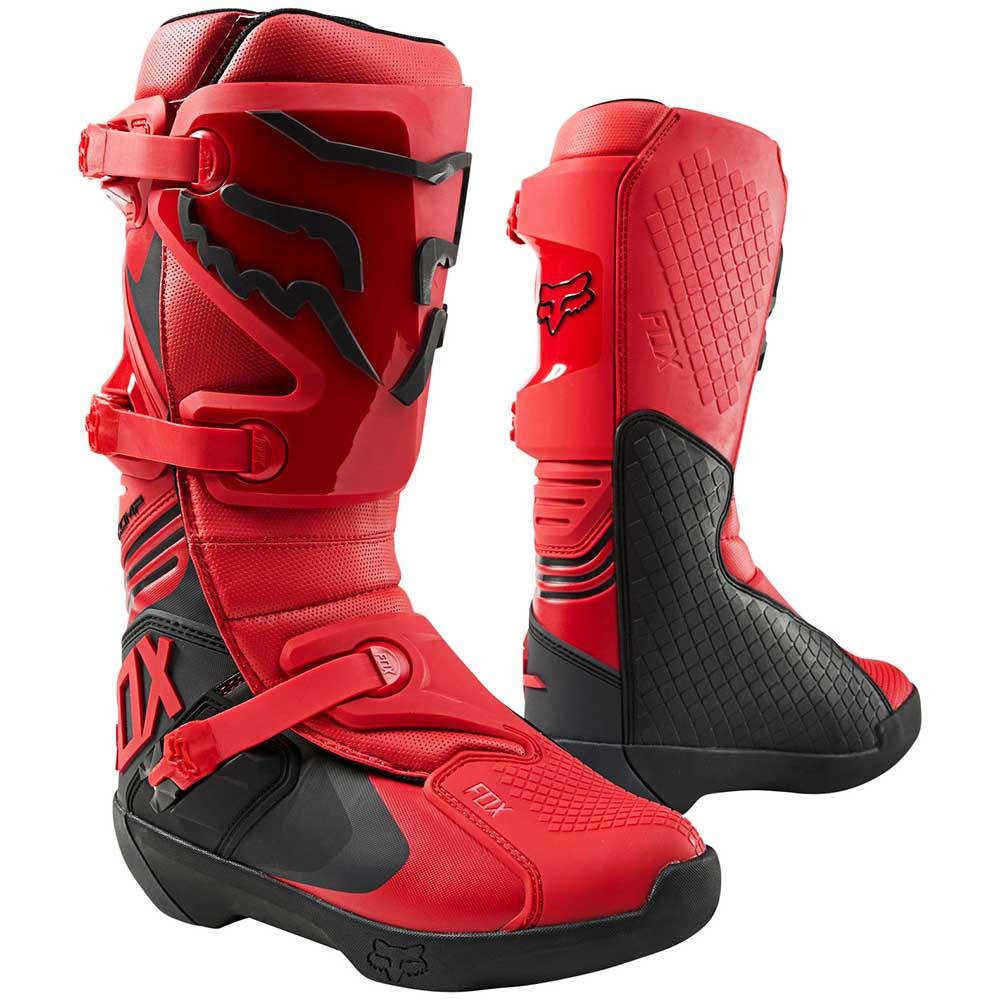 Мотоботы Fox Comp Boot Flame Red