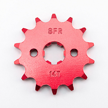 Звезда ведущая SFR 14Т 428 - 17мм Красная