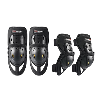 Комплект наколенники и налокотники Pro-Biker HXP-37C Black