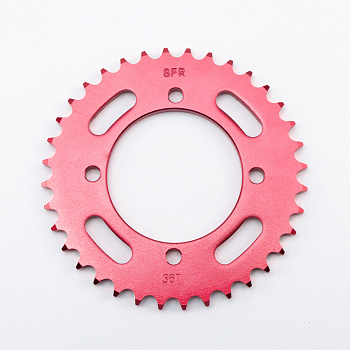 Звезда ведомая SFR 428H 36T Pitbike 125-190 4x92x76 Red