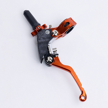 Рычаг сцепления складной (неломайка) CNC Orange